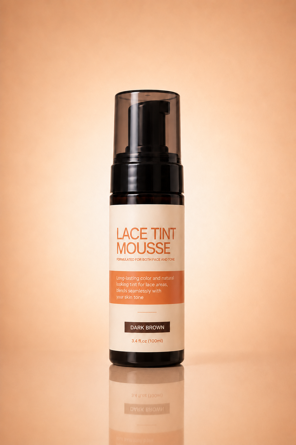 Shora Lace Tint Mousse — Dark Brown