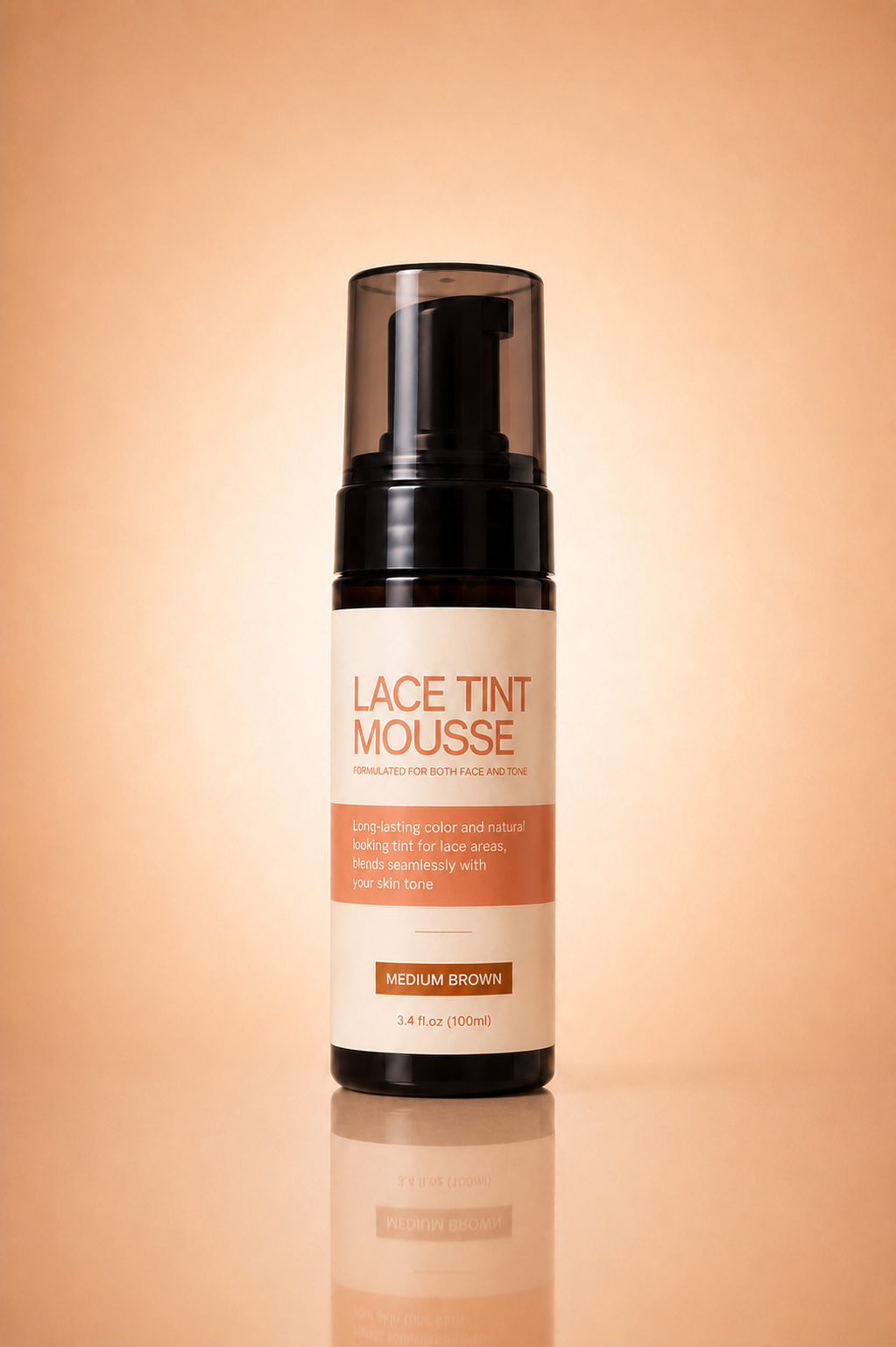 Shora Lace Tint Mousse — Medium Brown