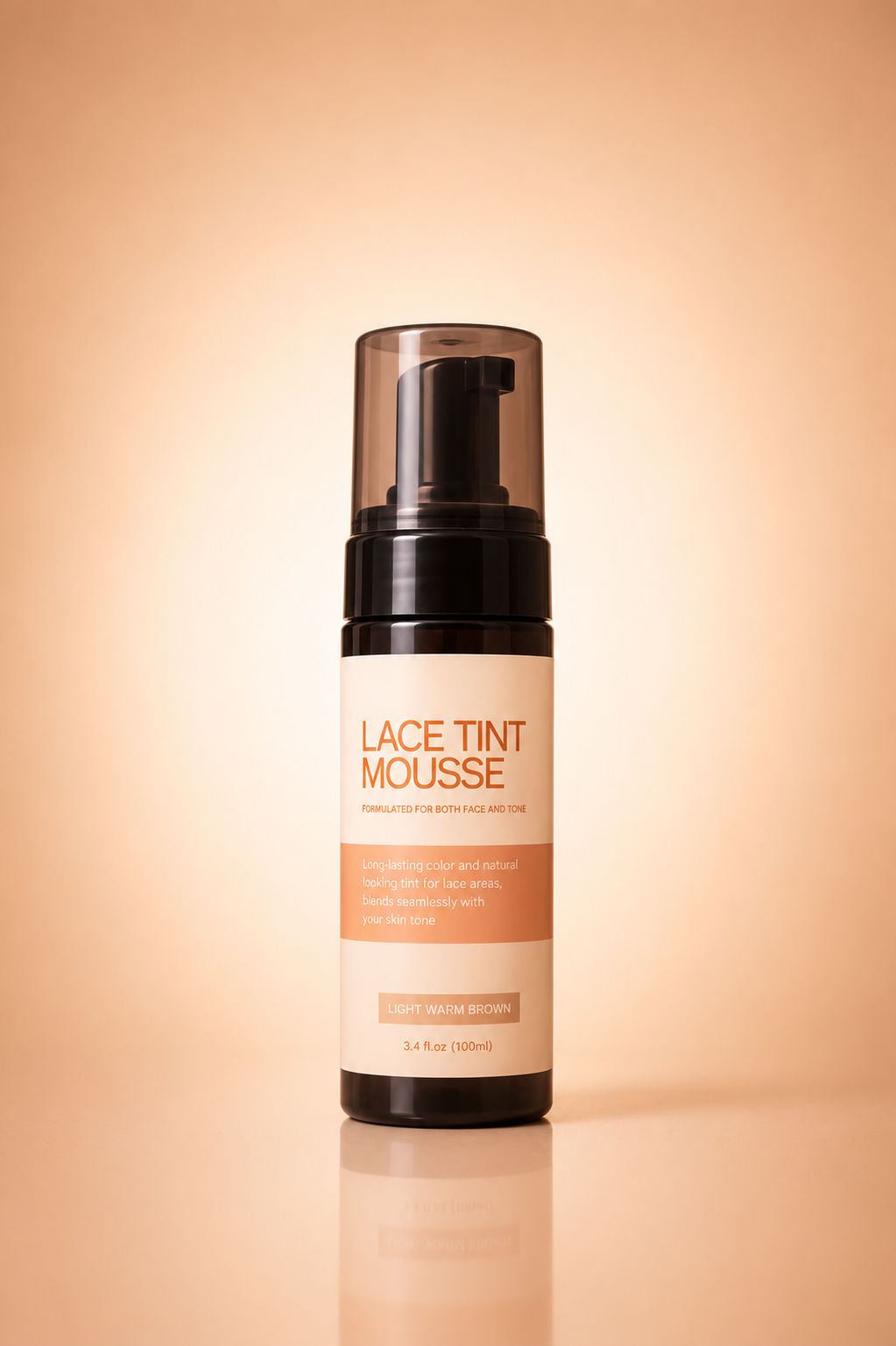 Shora Lace Tint Mousse — Light Warm Brown