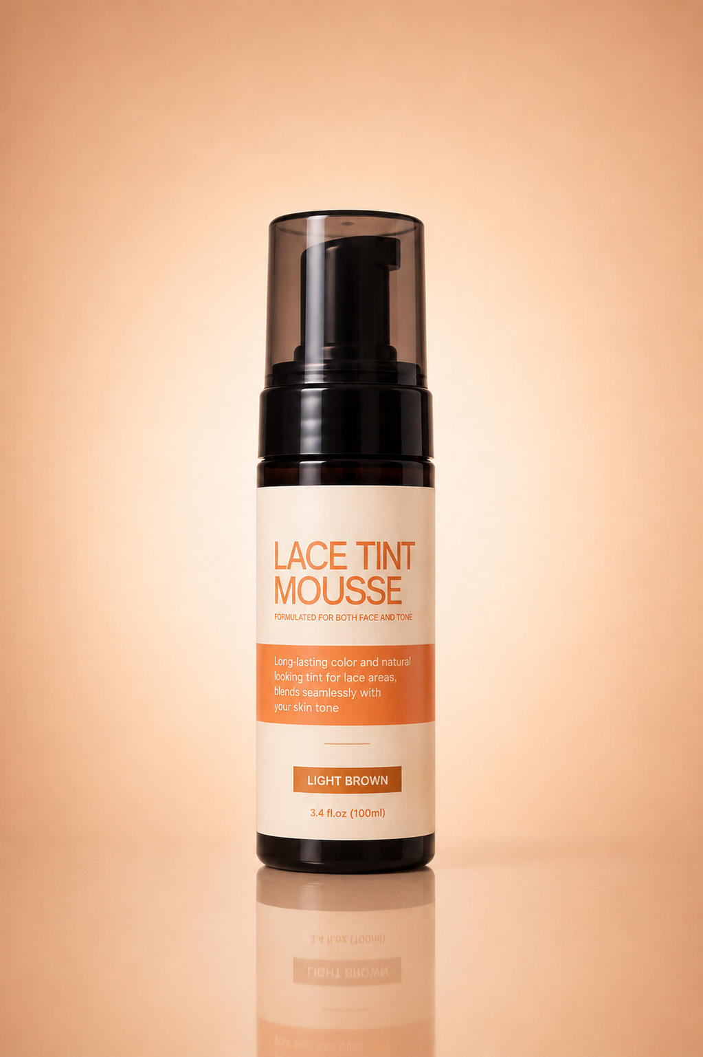 Shora Lace Tint Mousse — Light Brown